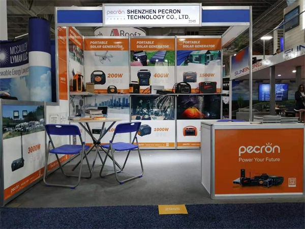 米阳科技pecron亮相2019年美国国际太阳能展览会